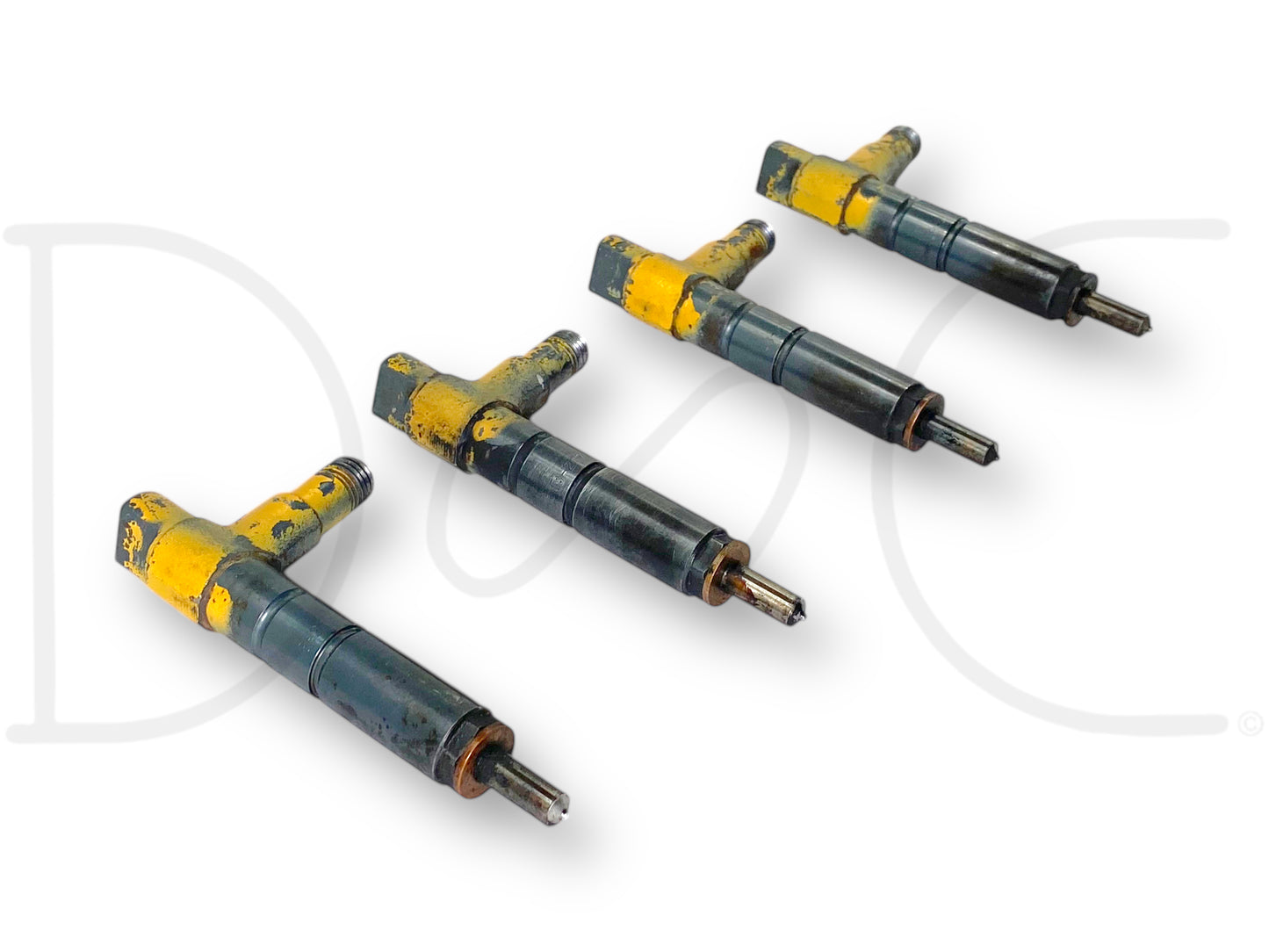 Cat 147-2991 Diesel Fuel Injector Set (4) Injectors Caterpillar 3034 *Untested*