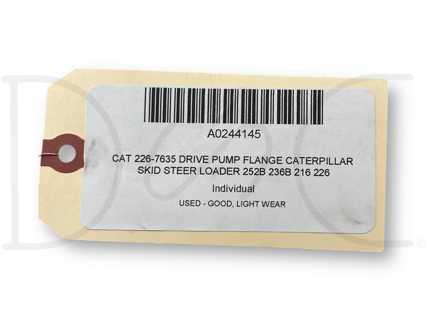 Cat 226-7635 Drive Pump Flange Caterpillar Skid Steer Loader 252B 236B 216 226