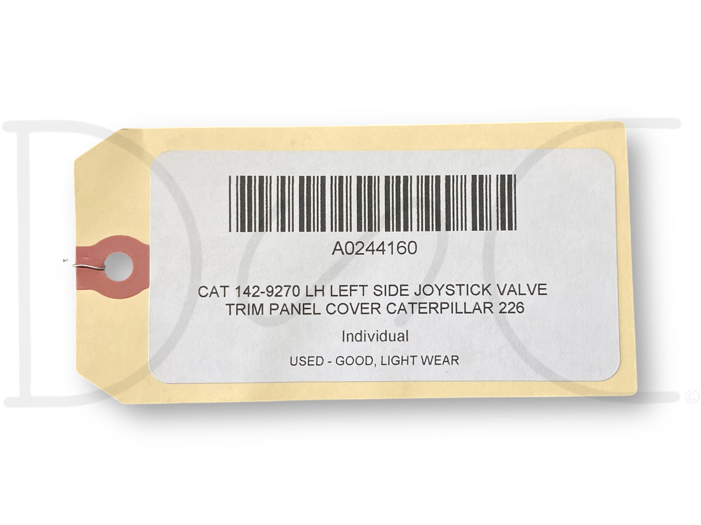 Cat 142-9270 LH Left Side Joystick Valve Trim Panel Cover Caterpillar 226