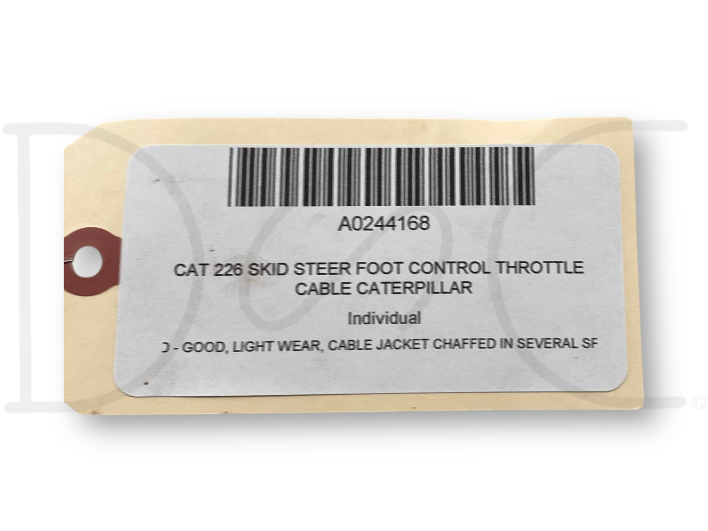 Cat 226 Skid Steer Throttle Control Cable Caterpillar