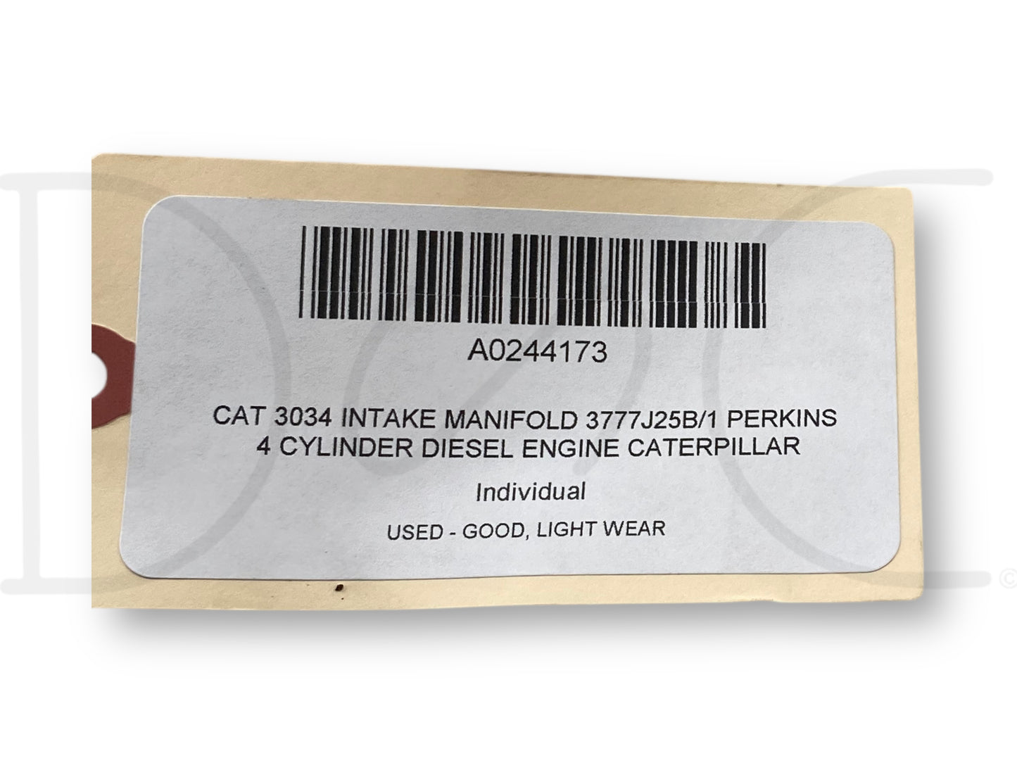 Cat 3034 Intake Manifold 3777J25B/1 Perkins 4 Cylinder Diesel Engine Caterpillar