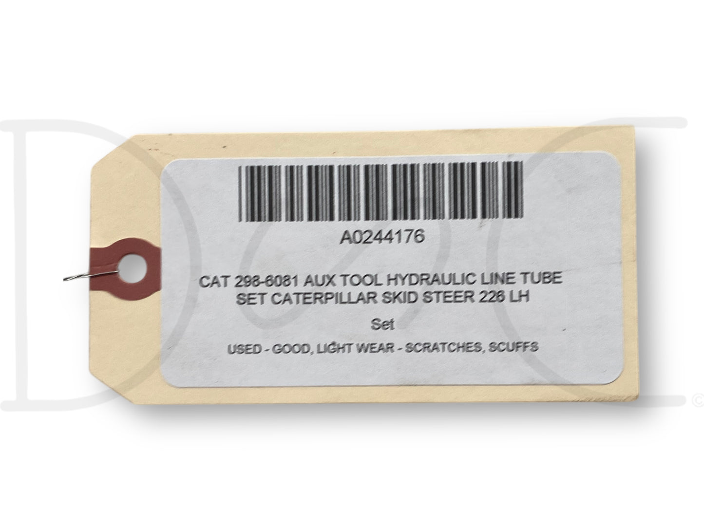 Cat 298-6081 Aux Tool Hydraulic Line Tube Set Caterpillar Skid Steer 226 LH