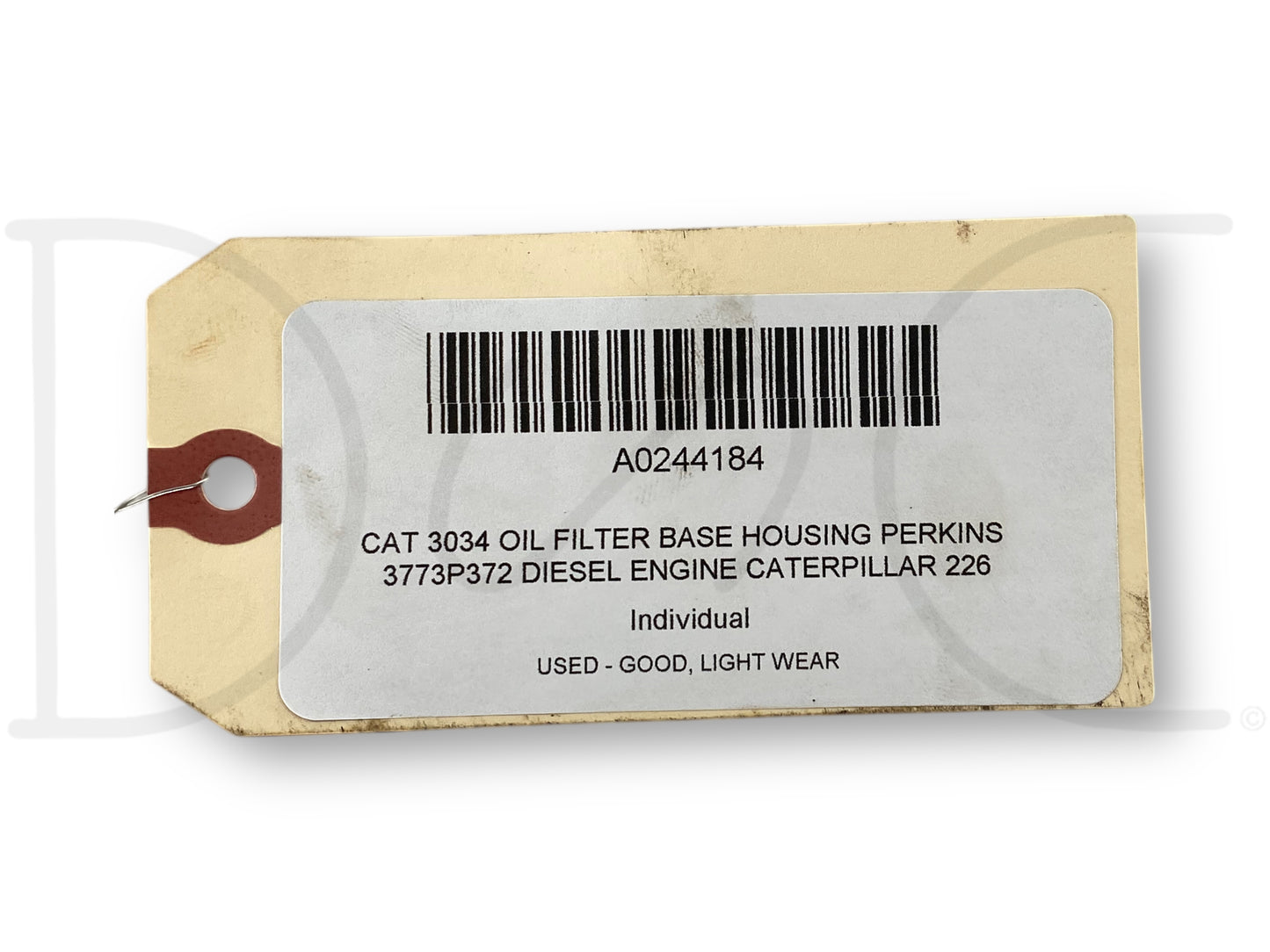 Cat 3034 Oil Filter Base Housing Perkins 3773P372 Diesel Engine Caterpillar 226