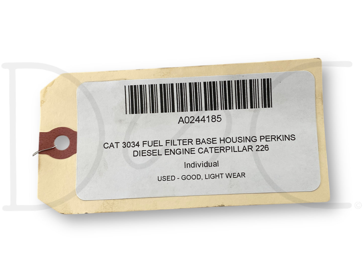 Cat 3034 Fuel Filter Base Housing Perkins Diesel Engine Caterpillar 226