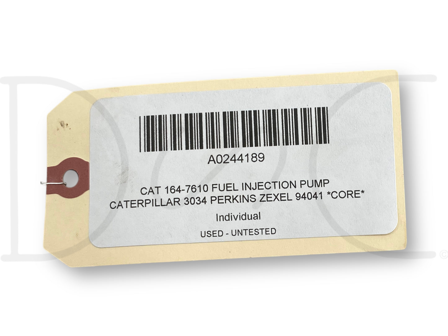 Cat 164-7610 Fuel Injection Pump Caterpillar 3034 Perkins Zexel 94041 *Core*