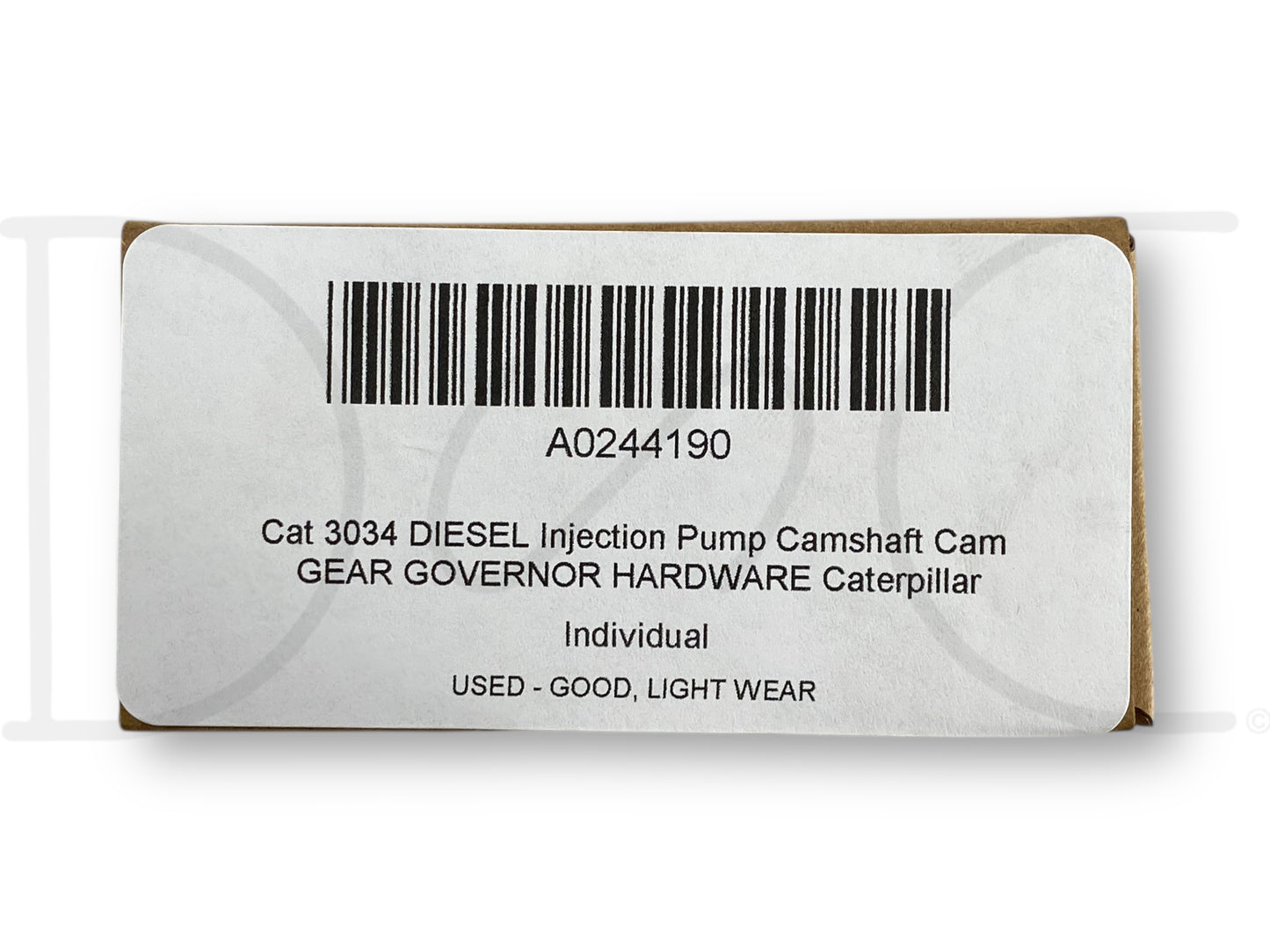 Cat 3034 Diesel Injection Pump Camshaft Cam Gear Governor Hardware Caterpillar