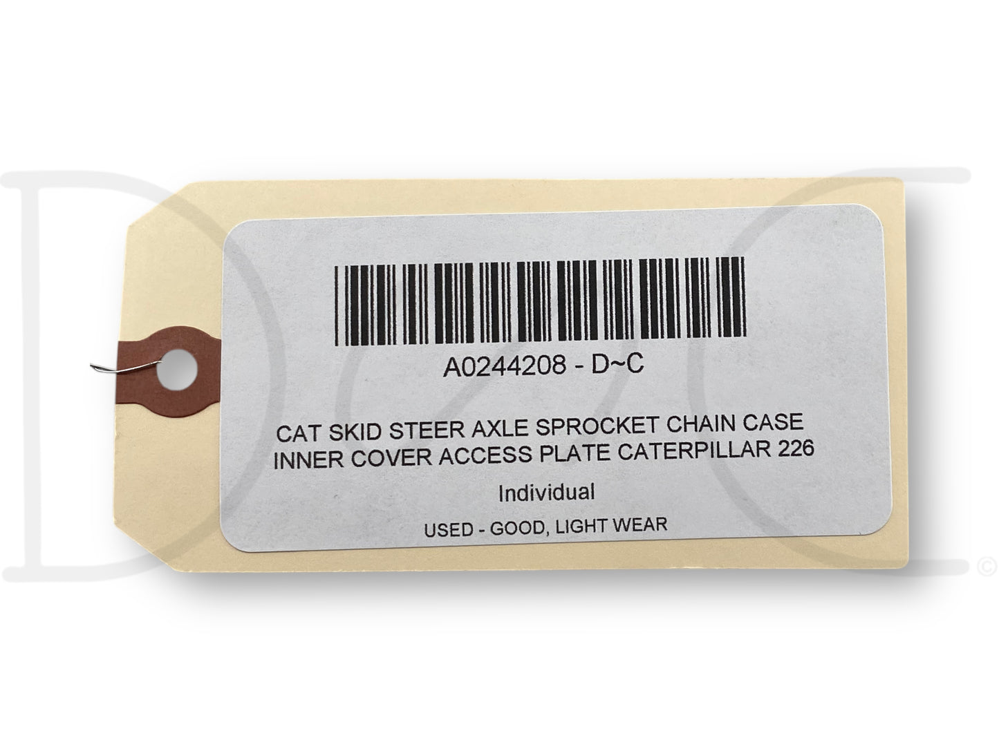 Cat Skid Steer Axle Sprocket Chain Case Inner Cover Access Plate Caterpillar 226