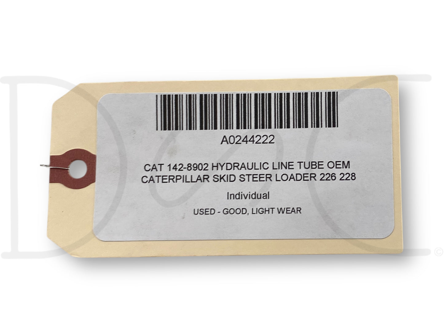 Cat 142-8902 Hydraulic Line Tube OEM Caterpillar Skid Steer Loader 226 228
