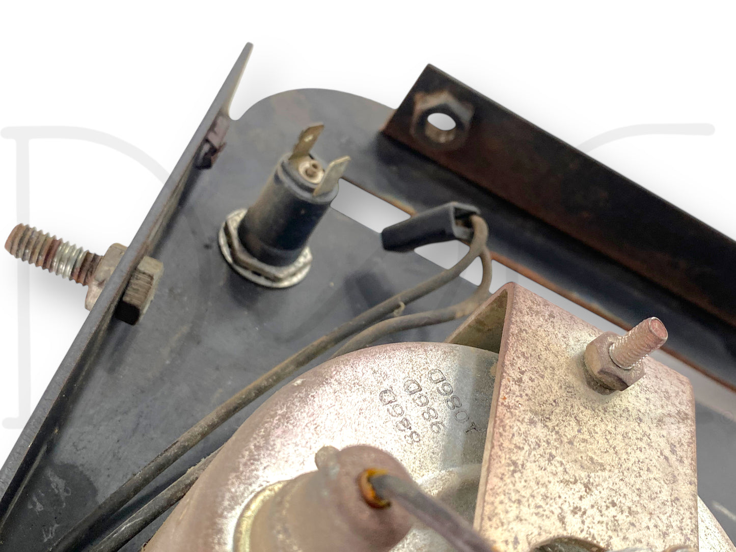 1976 International IH 1086 Tractor Dash Instrument Cluster Gauge Panel Tach