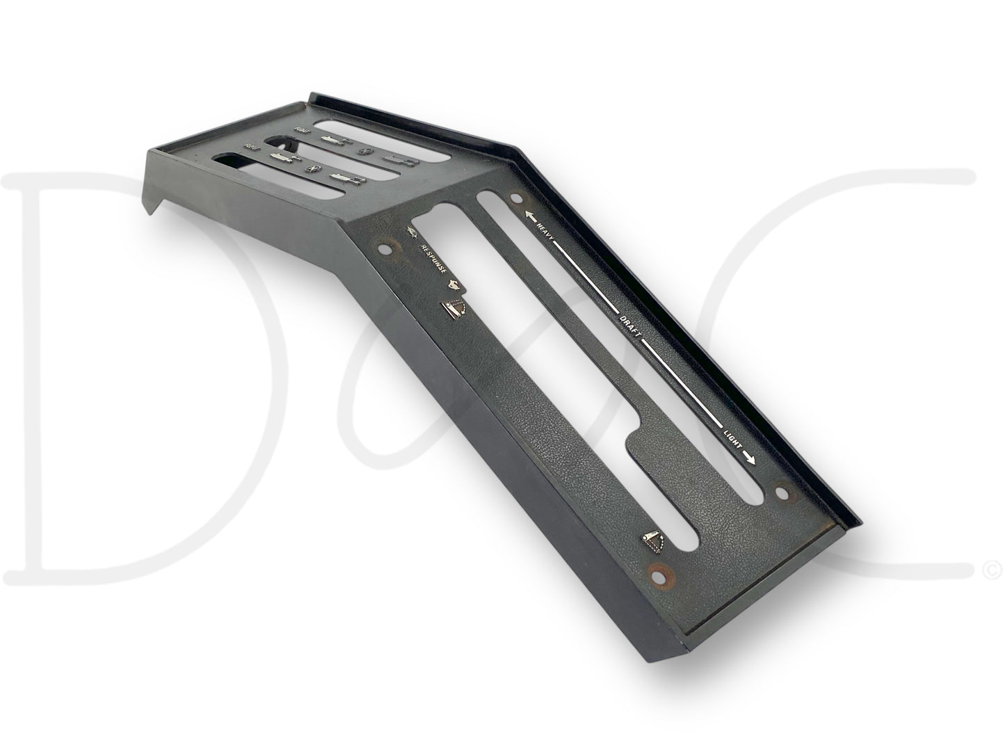 1976 International IH 1086 Tractor RH Right Console Cover Control Bezel Trim