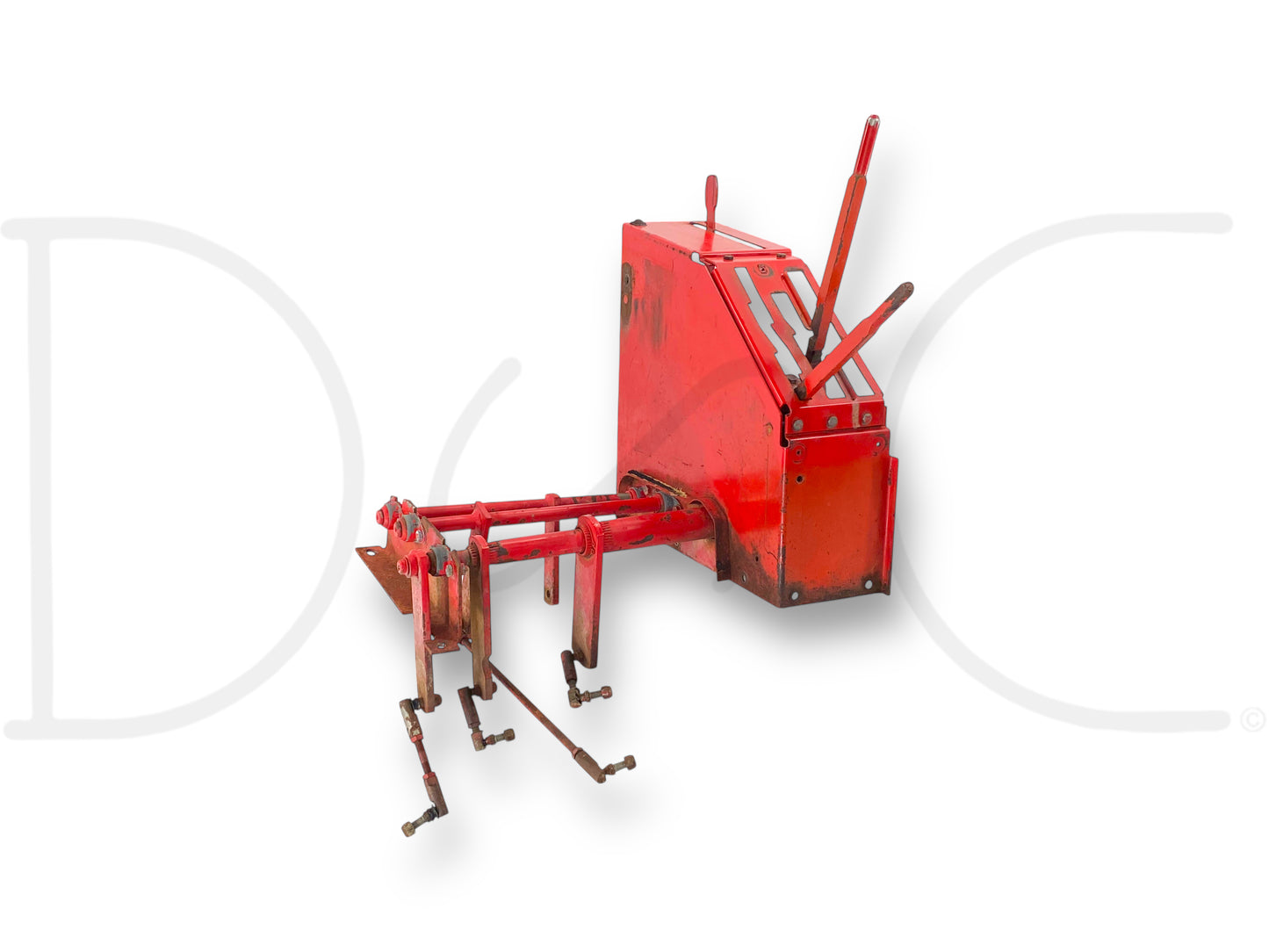 1976 International IH 1086 LH Left Console Shifter PTO Lever Housing Assembly