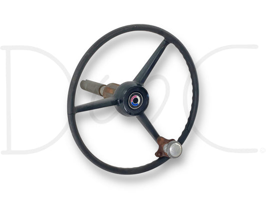 1976 International IH 1086 Steering Wheel And Telescoping Shaft Assembly