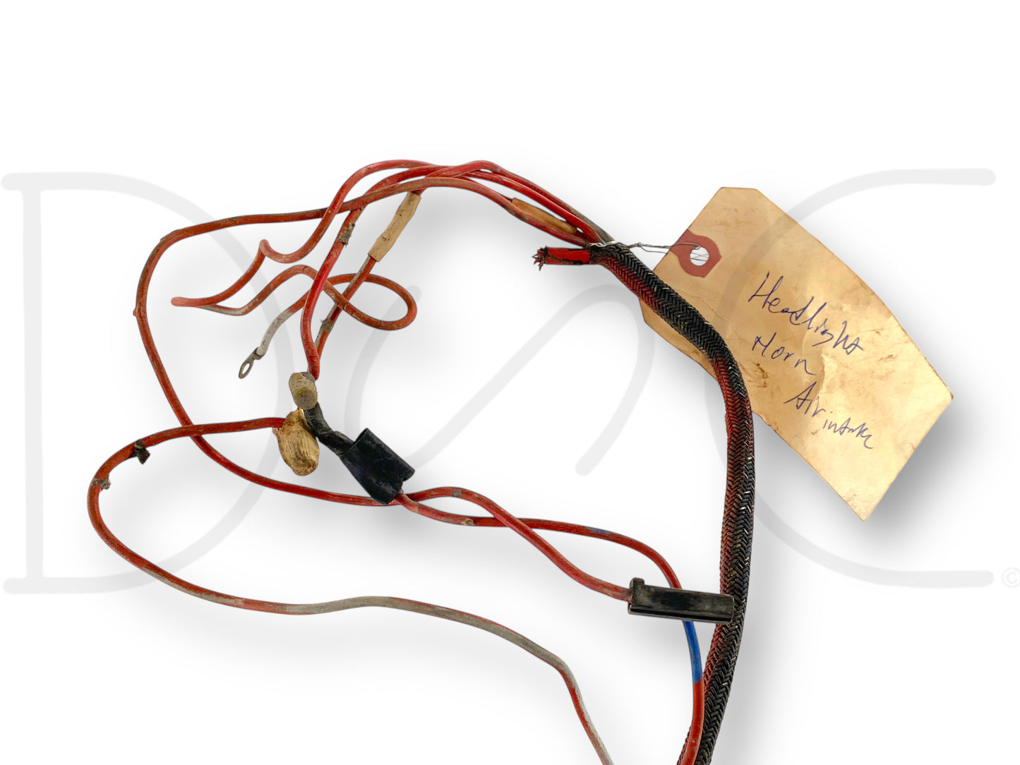 1976 International IH 1086 Tractor Wiring Harness And Fuse Block 120166C2 *Blem*