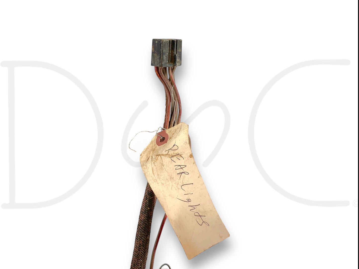 1976 International IH 1086 Tractor Wiring Harness And Fuse Block 120166C2 *Blem*