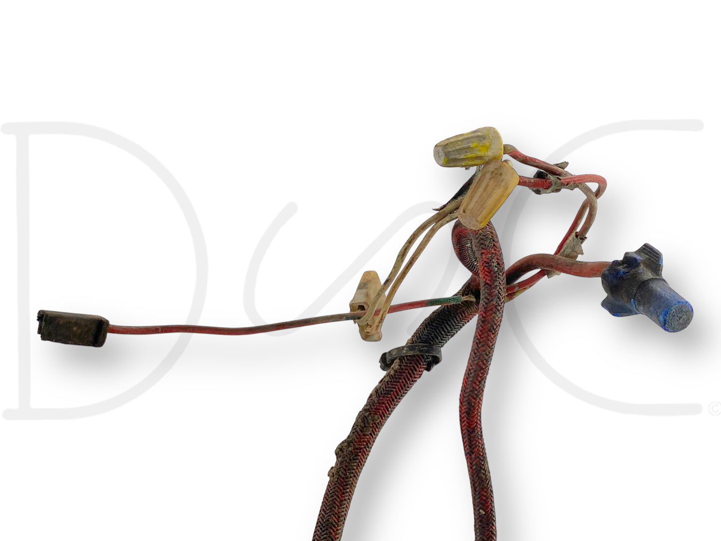 1976 International IH 1086 Tractor Wiring Harness And Fuse Block 120166C2 *Blem*