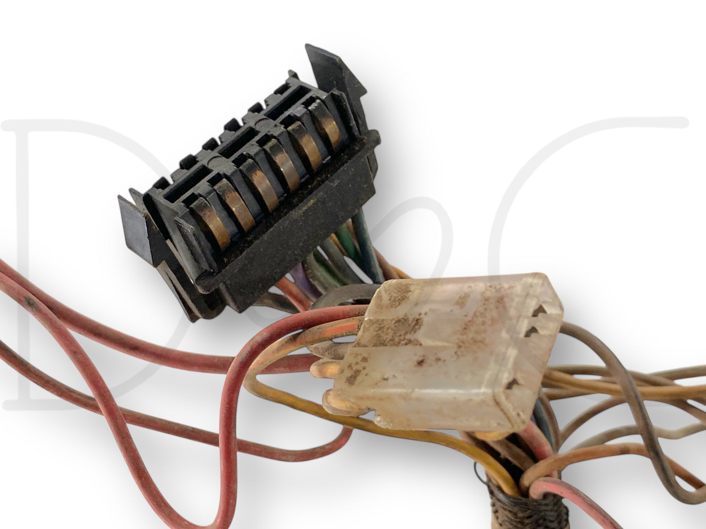 1976 International IH 1086 Tractor Wiring Harness And Fuse Block 120166C2 *Blem*