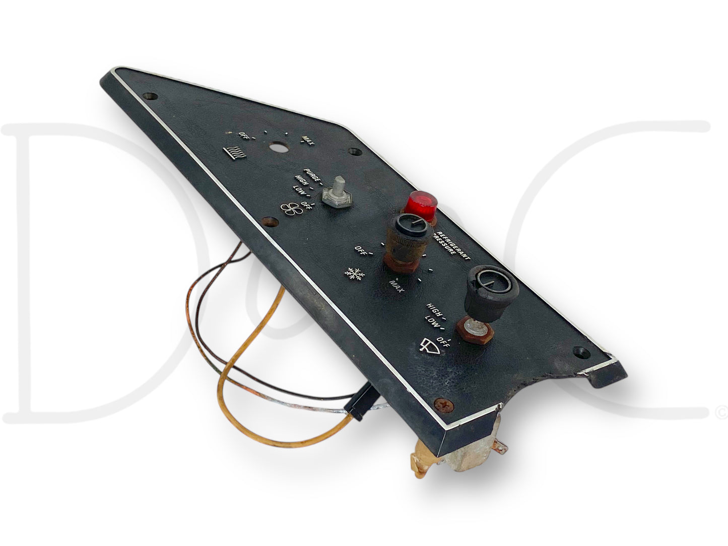 1976 International IH 1086 A/C Air Conditioning Panel Trim Bezel *Blem*