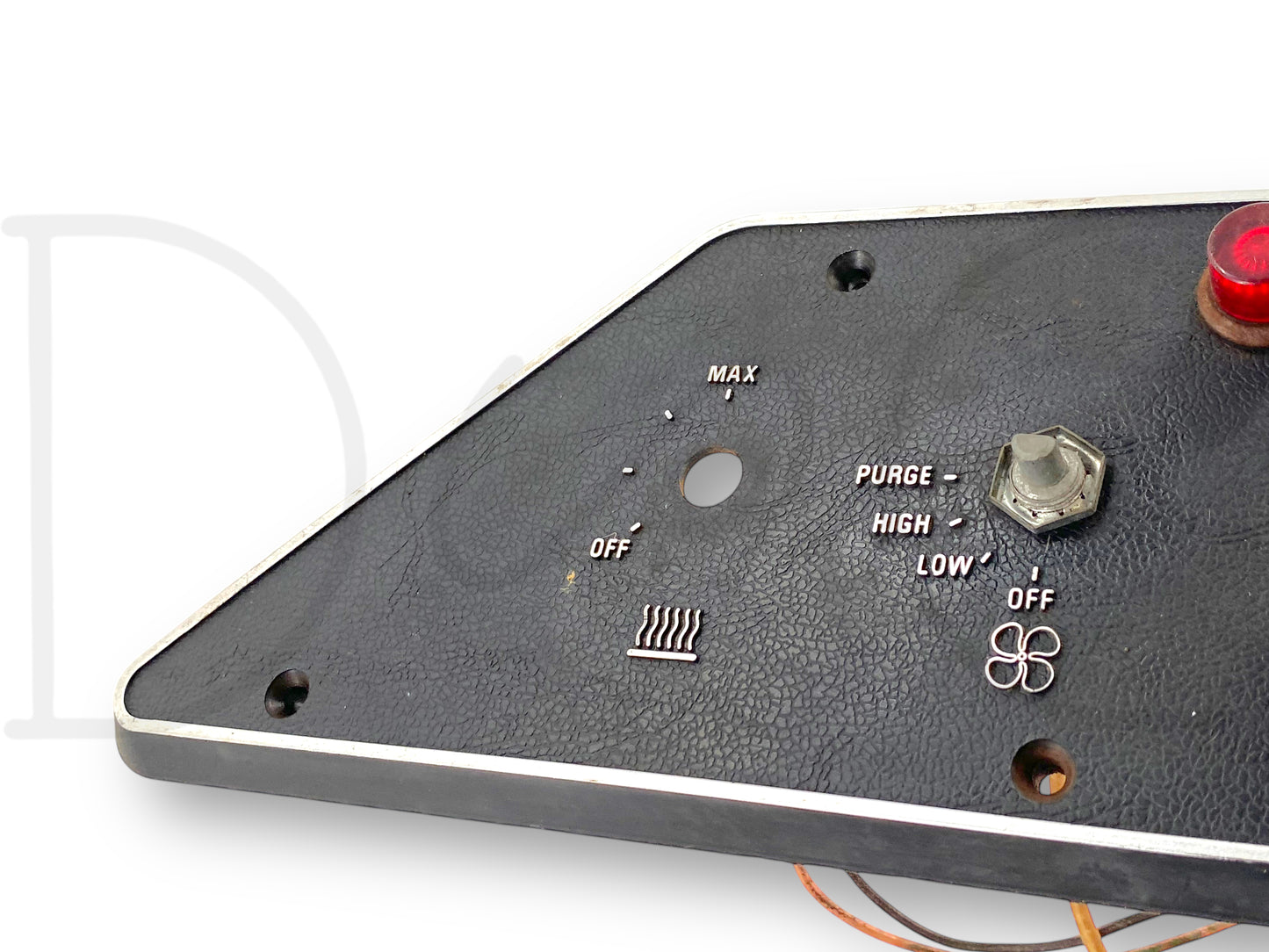 1976 International IH 1086 A/C Air Conditioning Panel Trim Bezel *Blem*