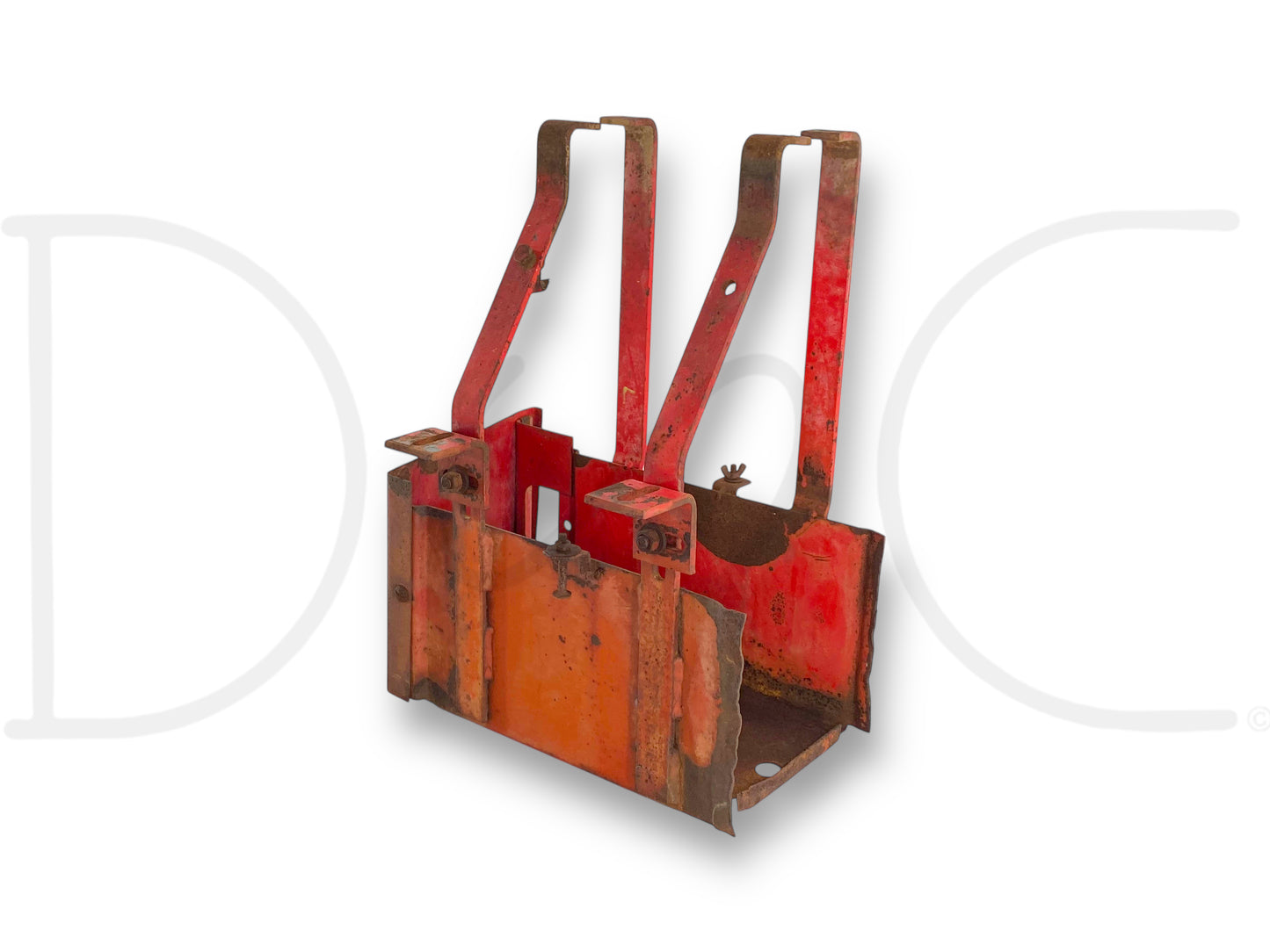 1976 International IH 1086 Tractor LH Left Battery Box Assembly 104859C3 *Blem*