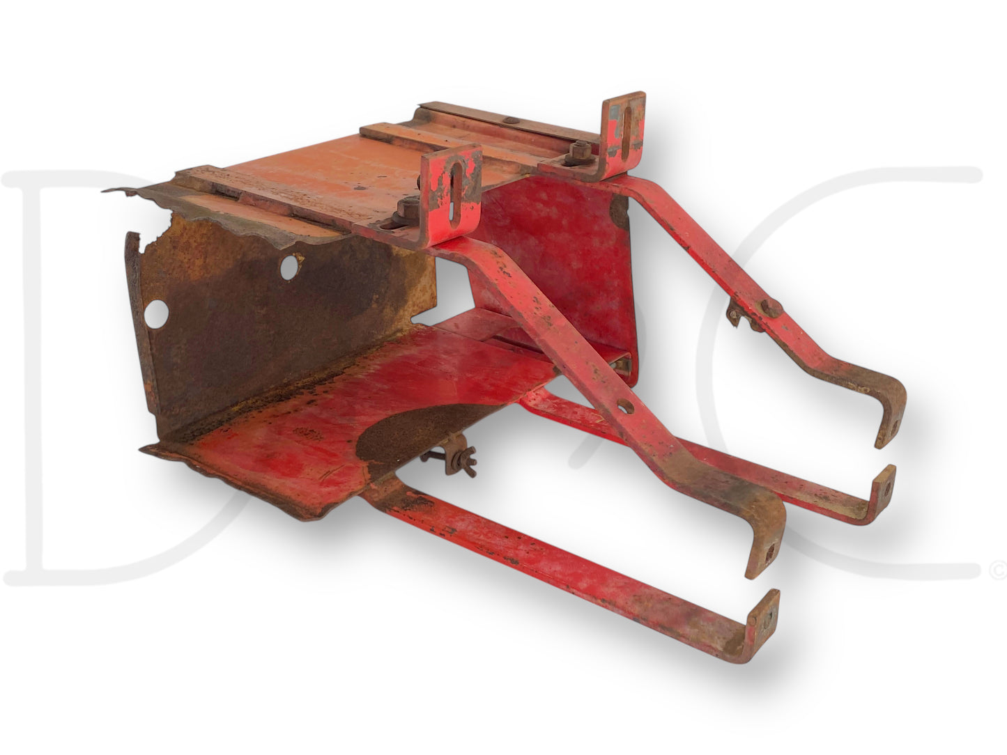 1976 International IH 1086 Tractor LH Left Battery Box Assembly 104859C3 *Blem*