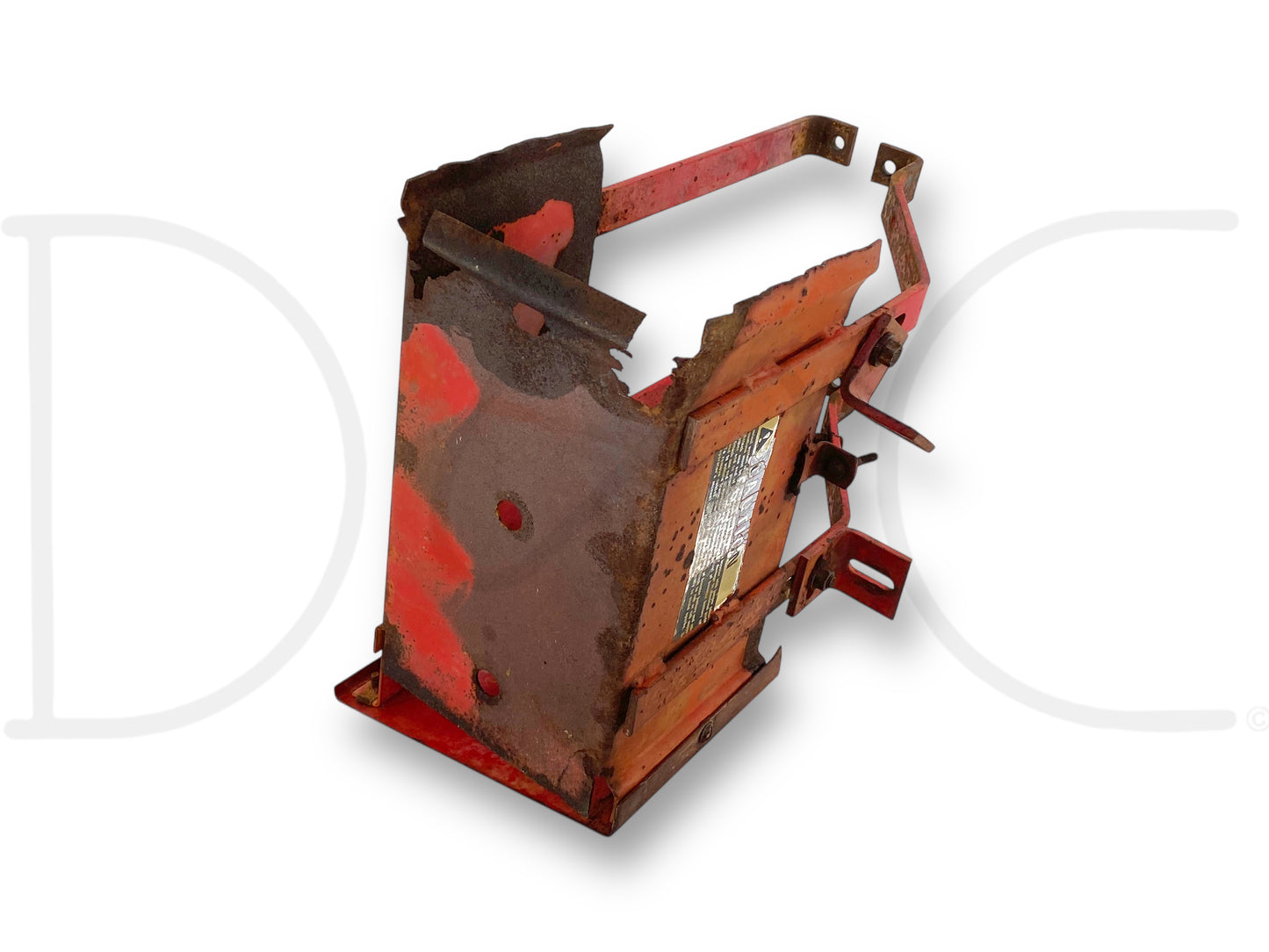 1976 International IH 1086 Tractor RH Right Battery Box Assembly 64851C91 *Blem*