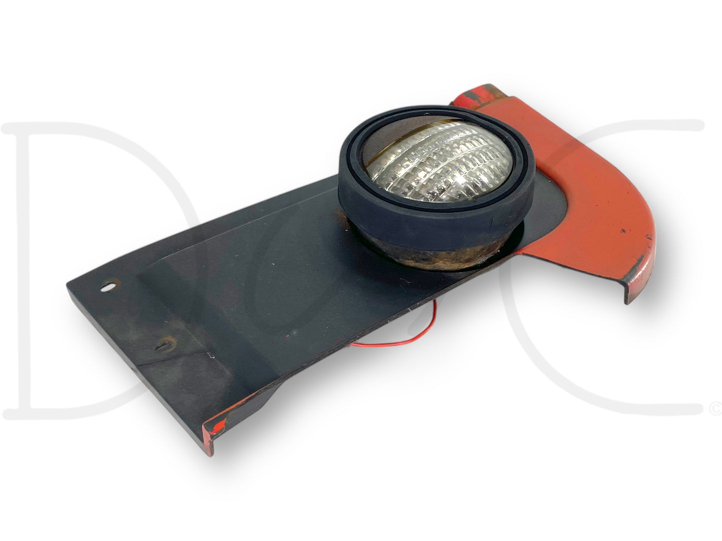 1976 International IH 1086 Tractor LH Left Front Lower Panel Flood Light *Blem*