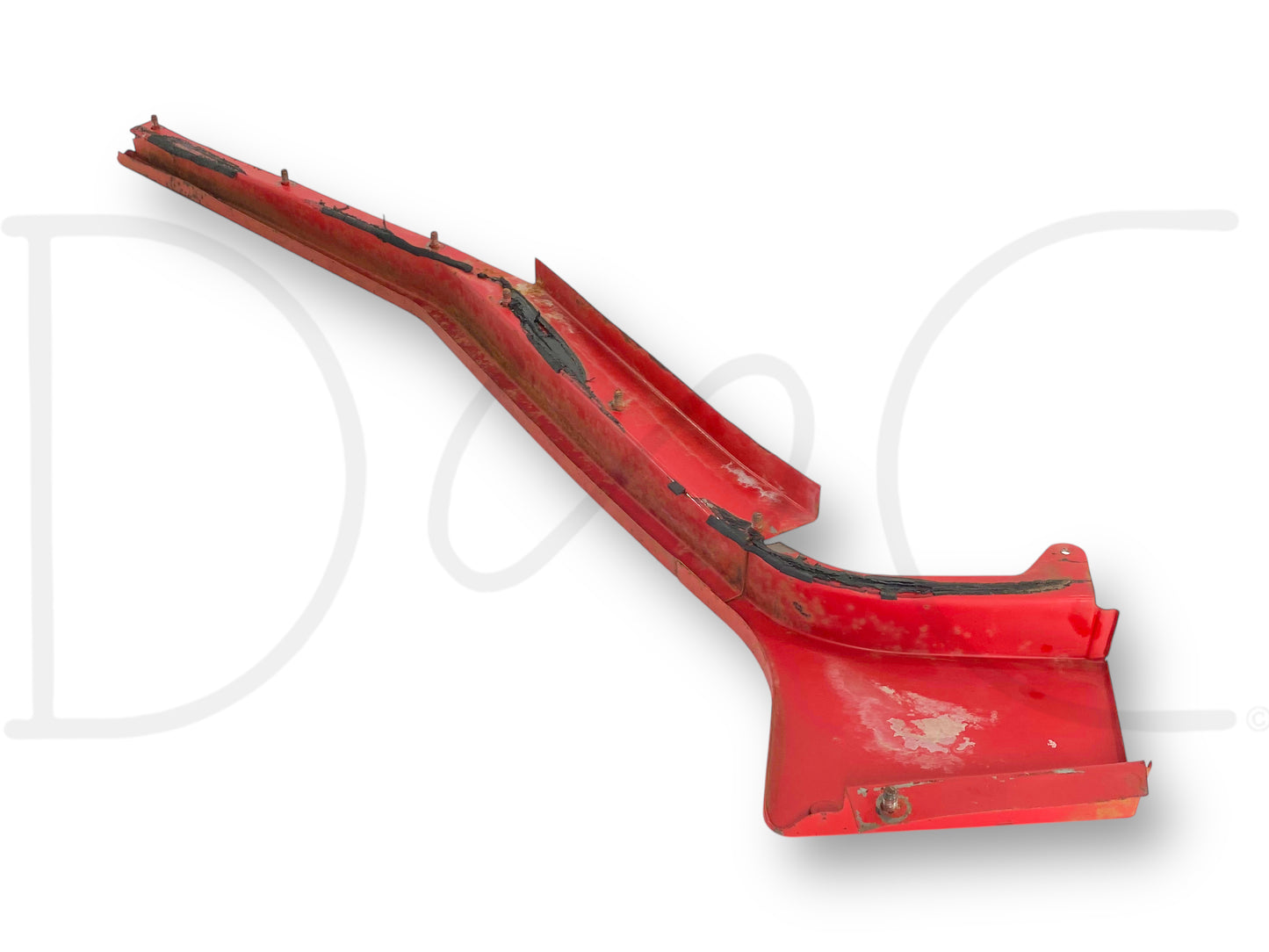 1976 International IH 1086 Tractor RH Right Wheel Well Extension Assembly