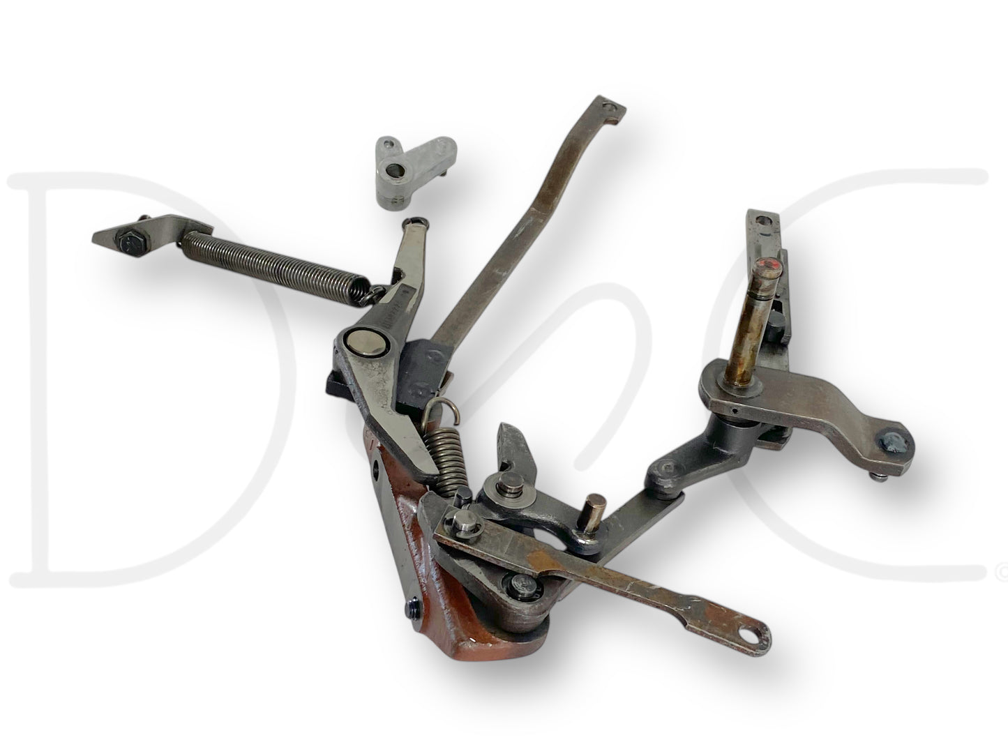 1976 International IH 1086 Tractor Draft Control Cylinder Linkage Assembly