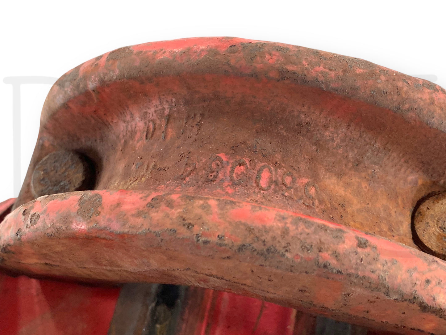 1976 International IH 1086 Tractor Outer Dual Rear Wheel Hub 3.5" Axle 530085R1