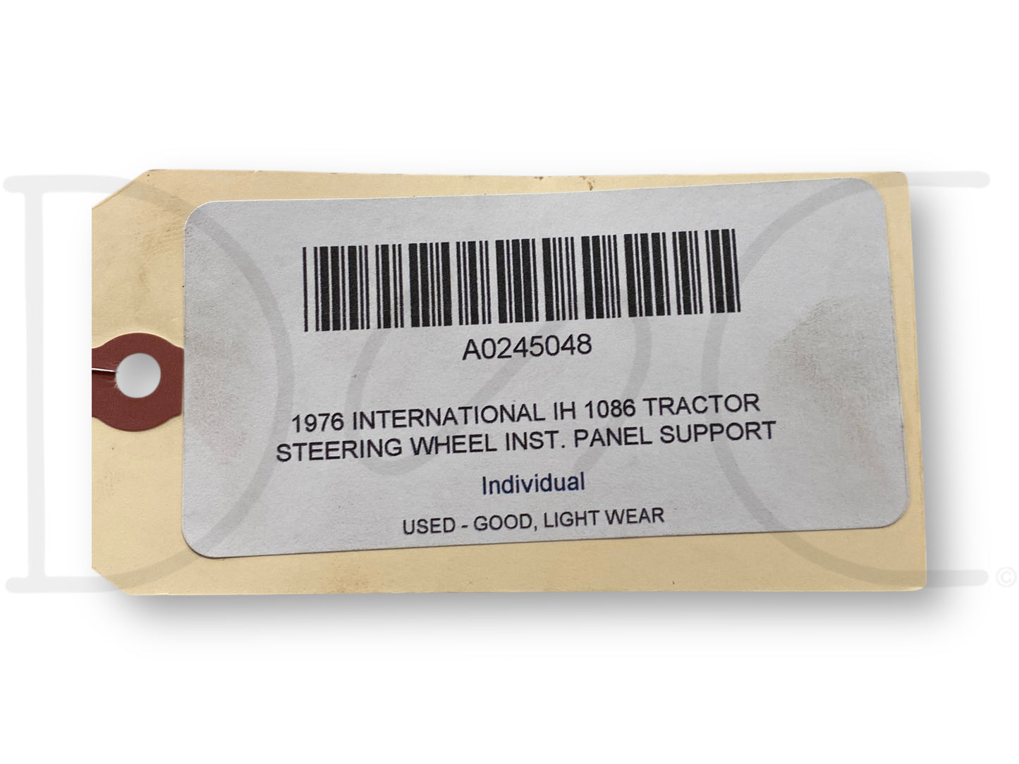 1976 International IH 1086 Tractor Steering Wheel Inst. Panel Support Column
