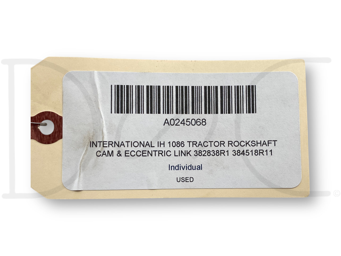 International IH 1086 Tractor Rockshaft Cam & Eccentric Link 382838R1 384518R11