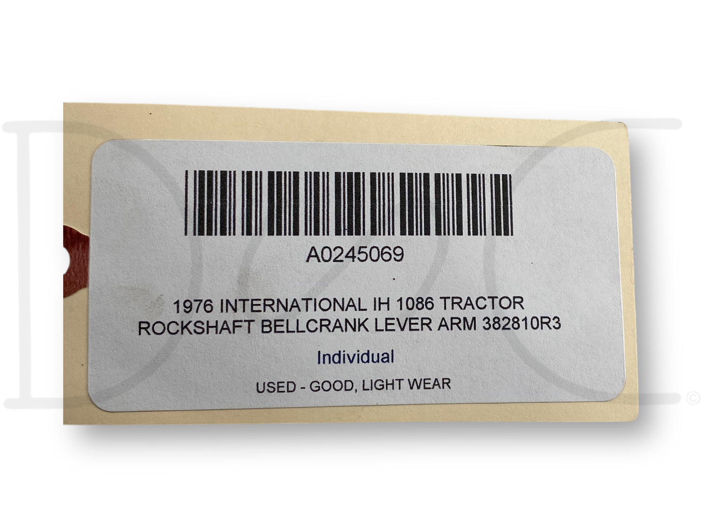 1976 International IH 1086 Tractor Rockshaft Bellcrank Lever Arm 382810R3