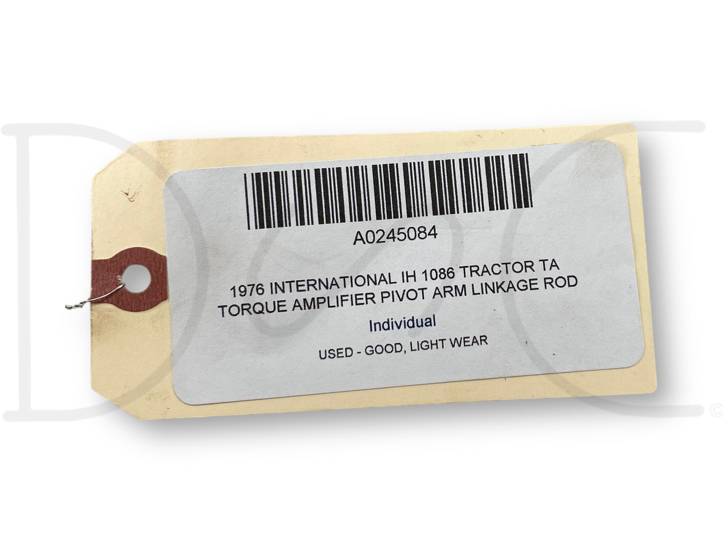 1976 International IH 1086 Tractor TA Torque Amplifier Pivot Arm Linkage Rod