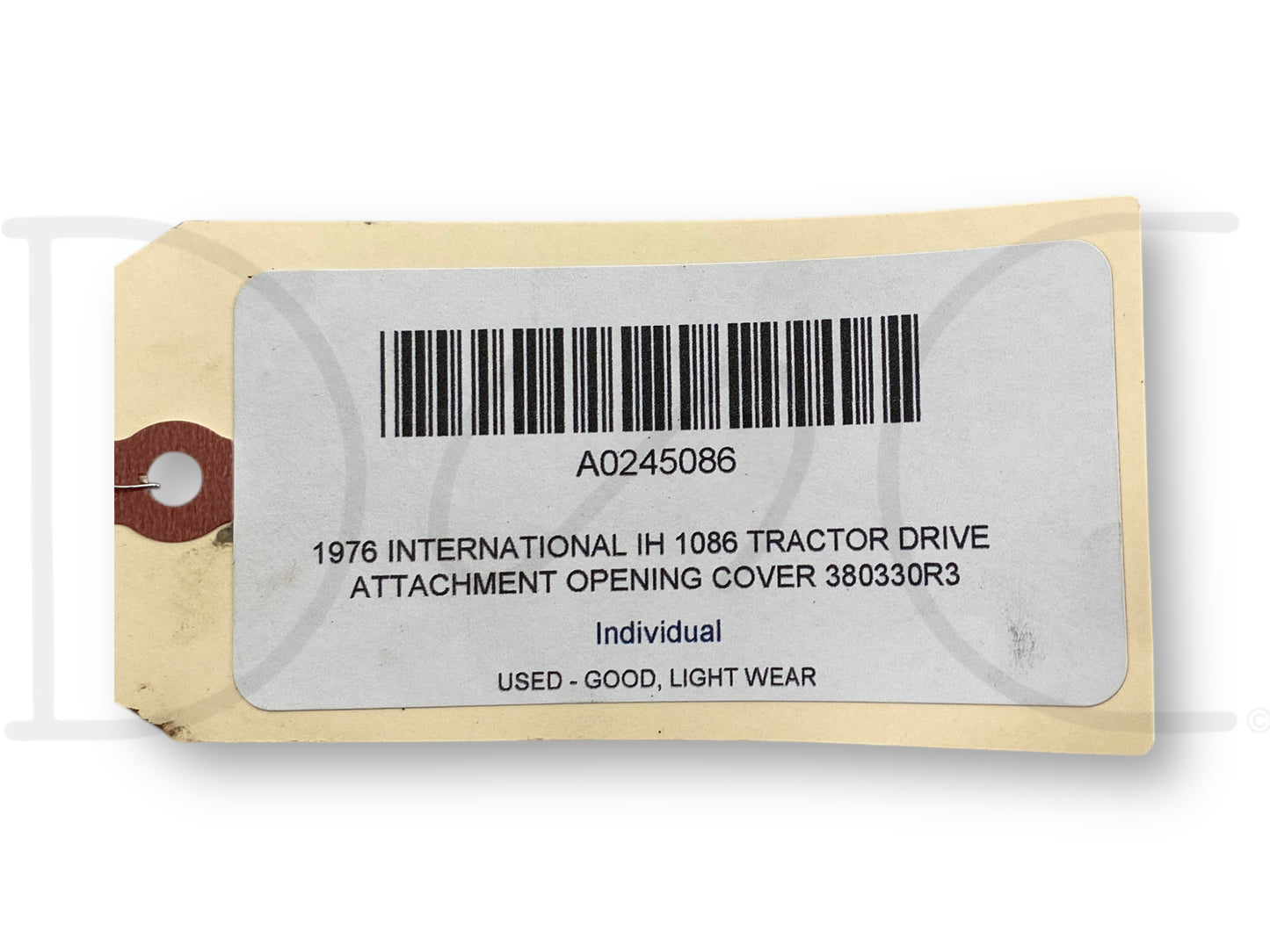 1976 International IH 1086 Tractor Drive Attachment Opening Cover 380330R3