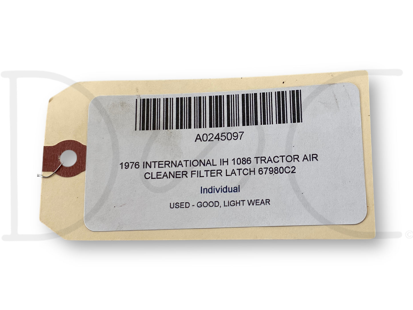 1976 International IH 1086 Tractor Air Cleaner Filter Latch 67980C2
