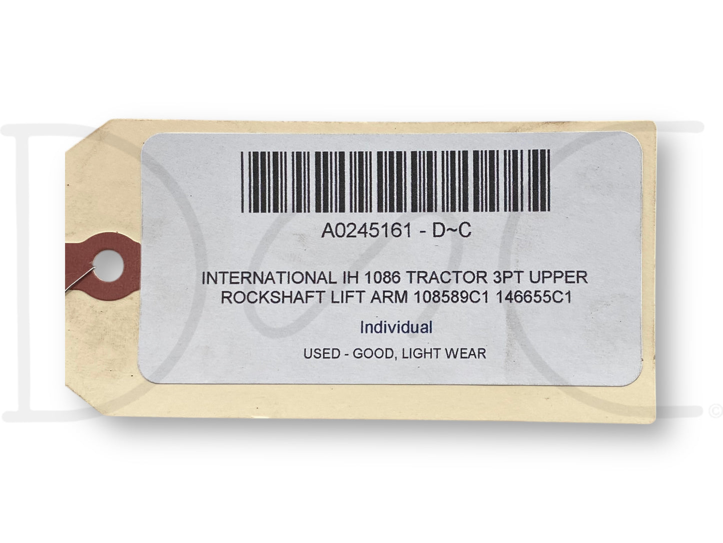 International IH 1086 Tractor 3Pt Upper Rockshaft Lift Arm 108589C1 146655C1