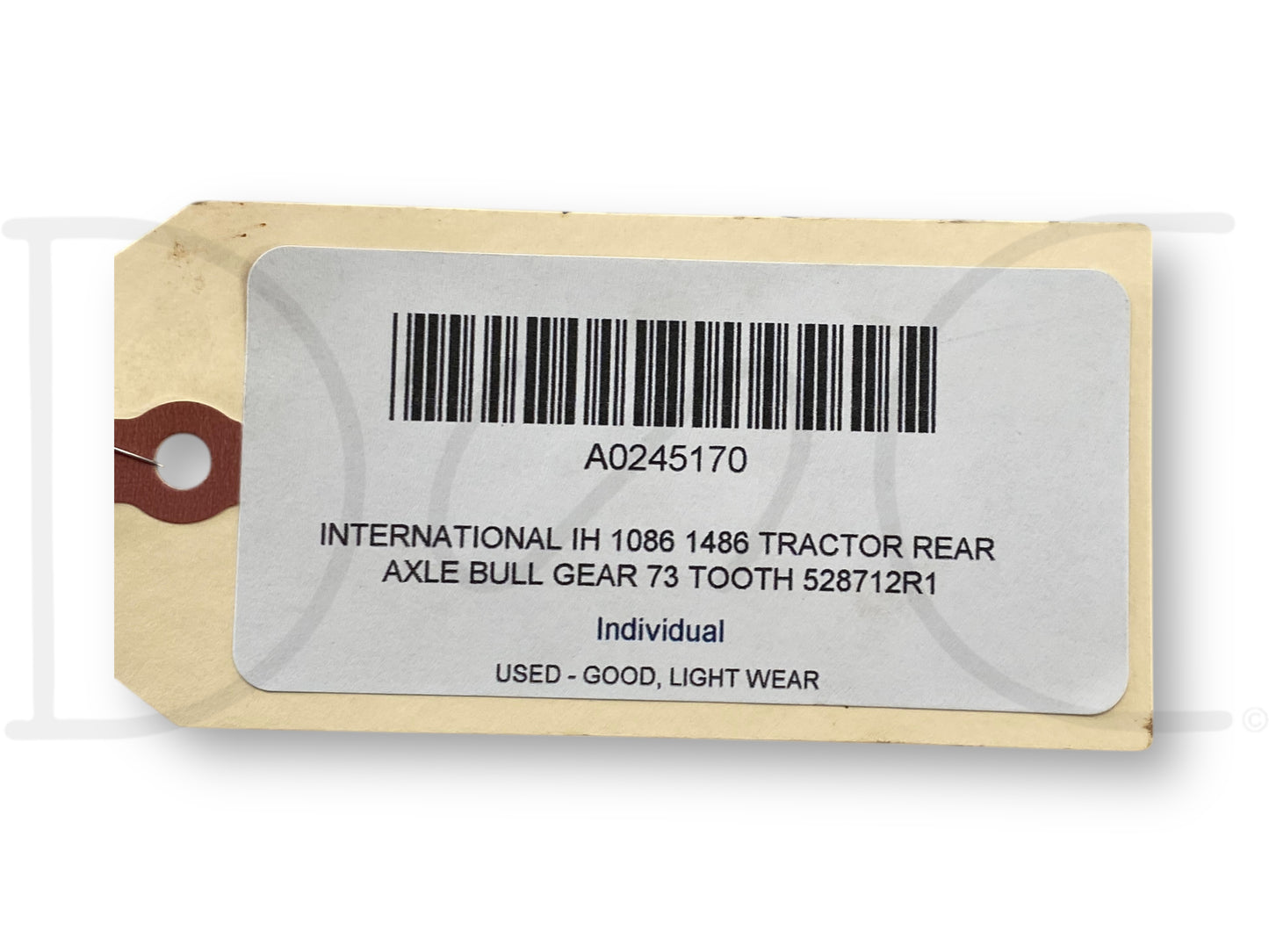 International IH 1086 1486 Tractor Rear Axle Bull Gear 73 Tooth 528712R1