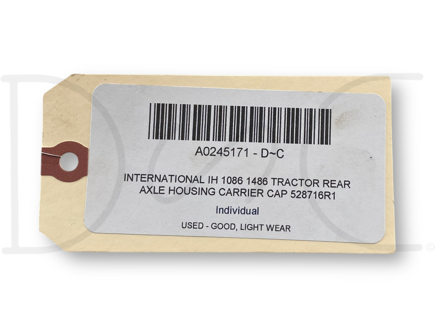 International IH 1086 1486 Tractor Rear Axle Housing Carrier Cap 528716R1