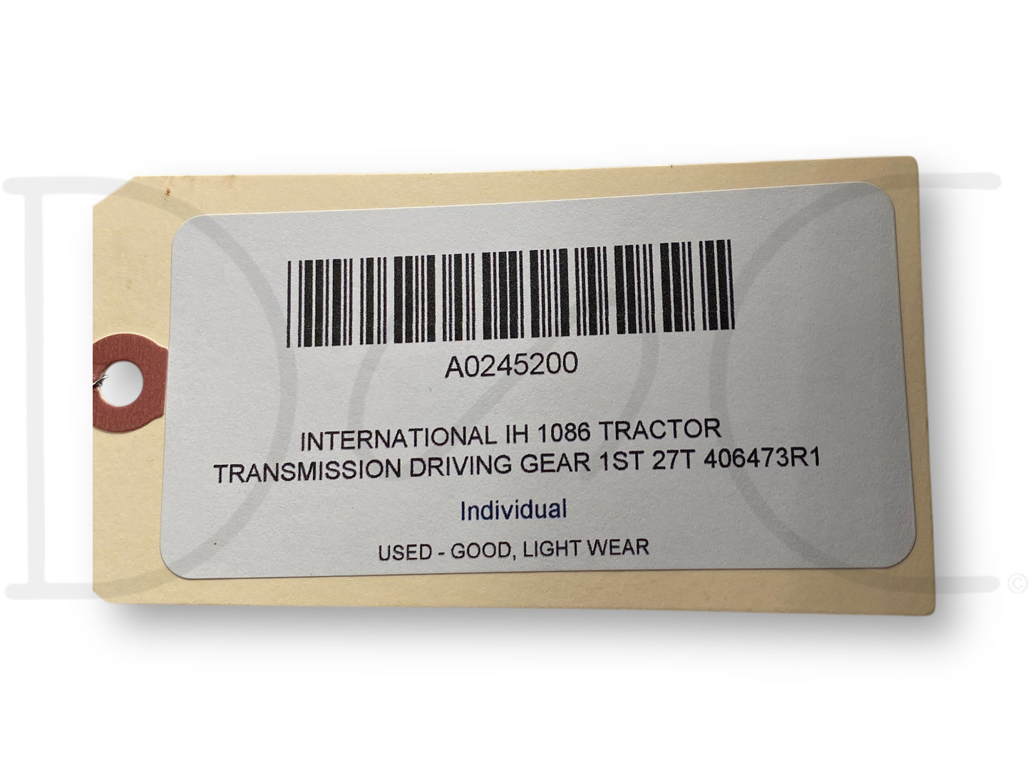 International IH 1086 Tractor Transmission Driving Gear 1St 27T 406473R1