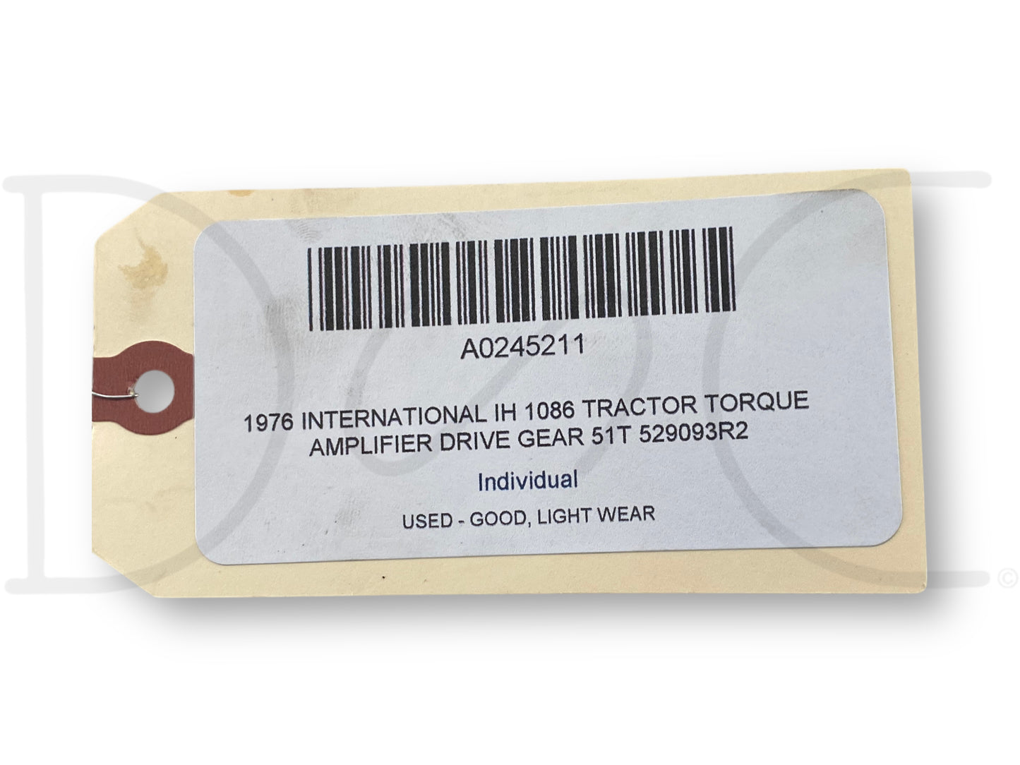 1976 International IH 1086 Tractor Torque Amplifier Drive Gear 51T 529093R2