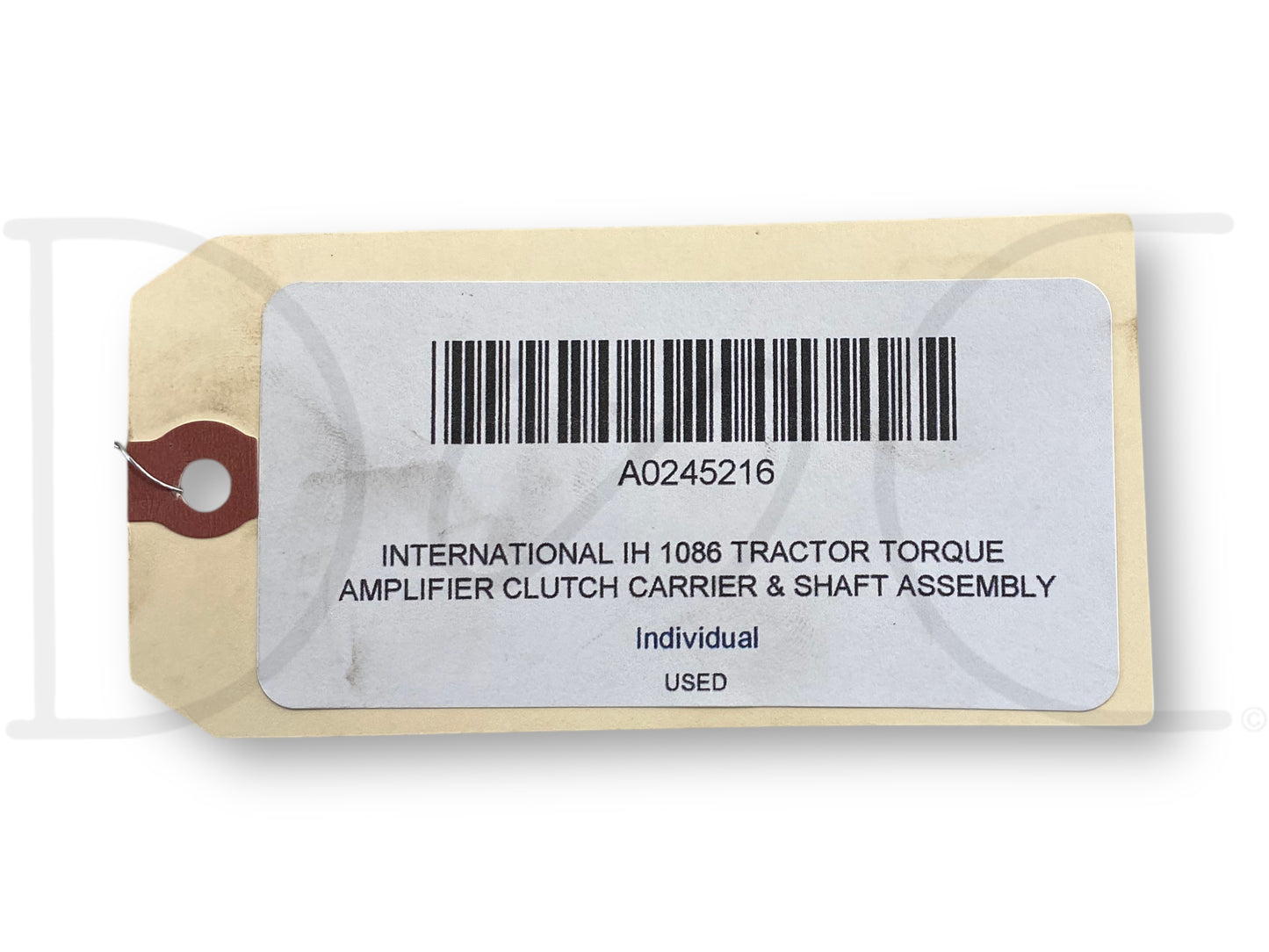 International IH 1086 Tractor Torque Amplifier Clutch Carrier & Shaft Assembly