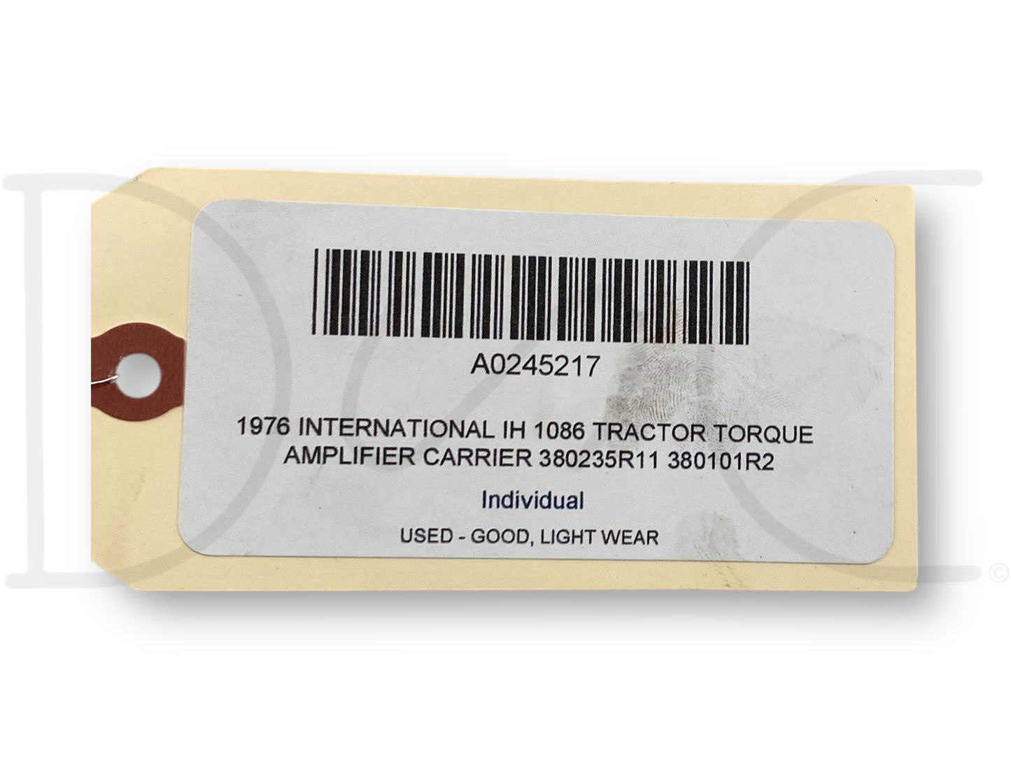 1976 International IH 1086 Tractor Torque Amplifier Carrier 380235R11 380101R2