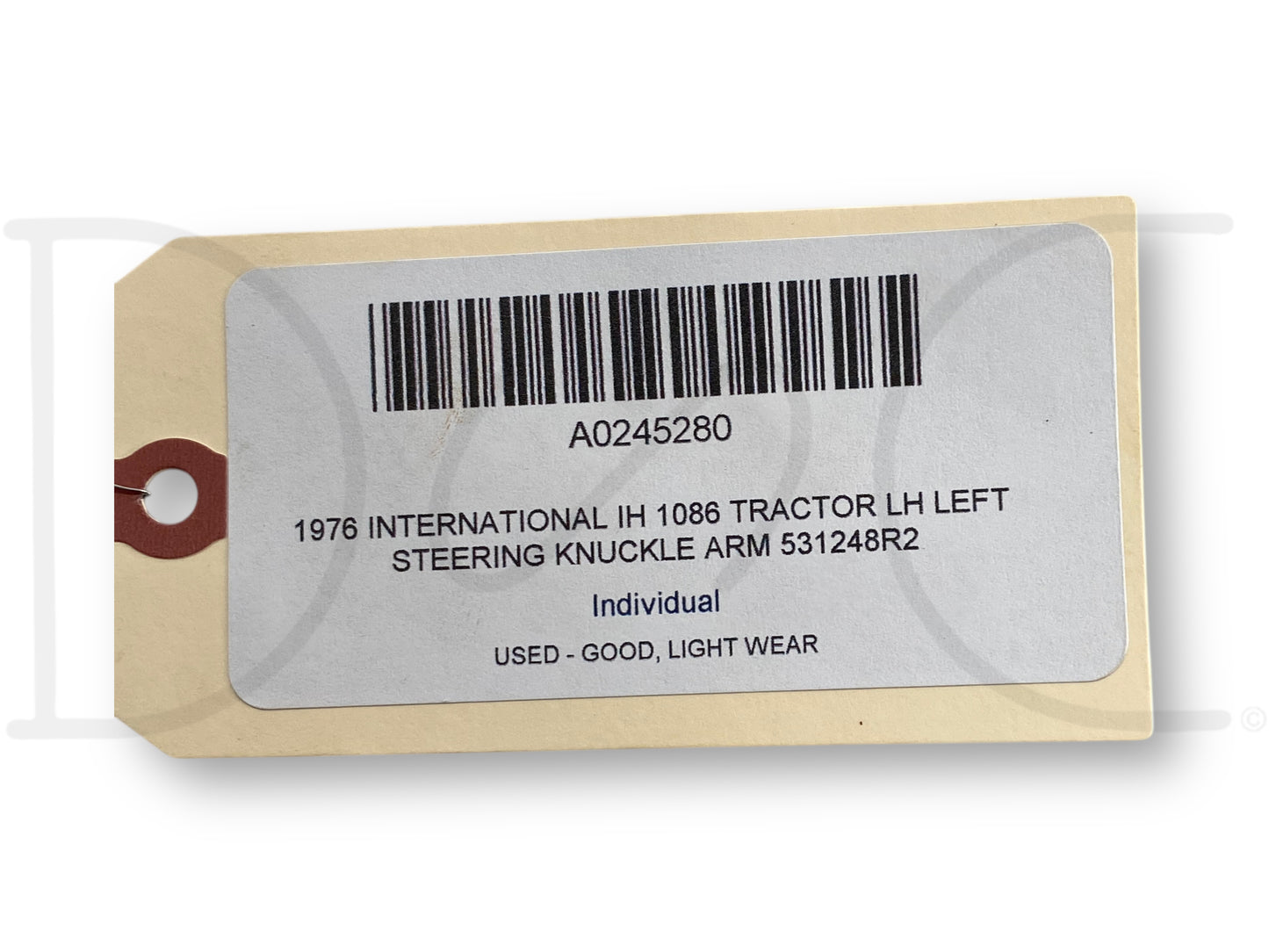 1976 International IH 1086 Tractor LH Left Steering Knuckle Arm 531248R2