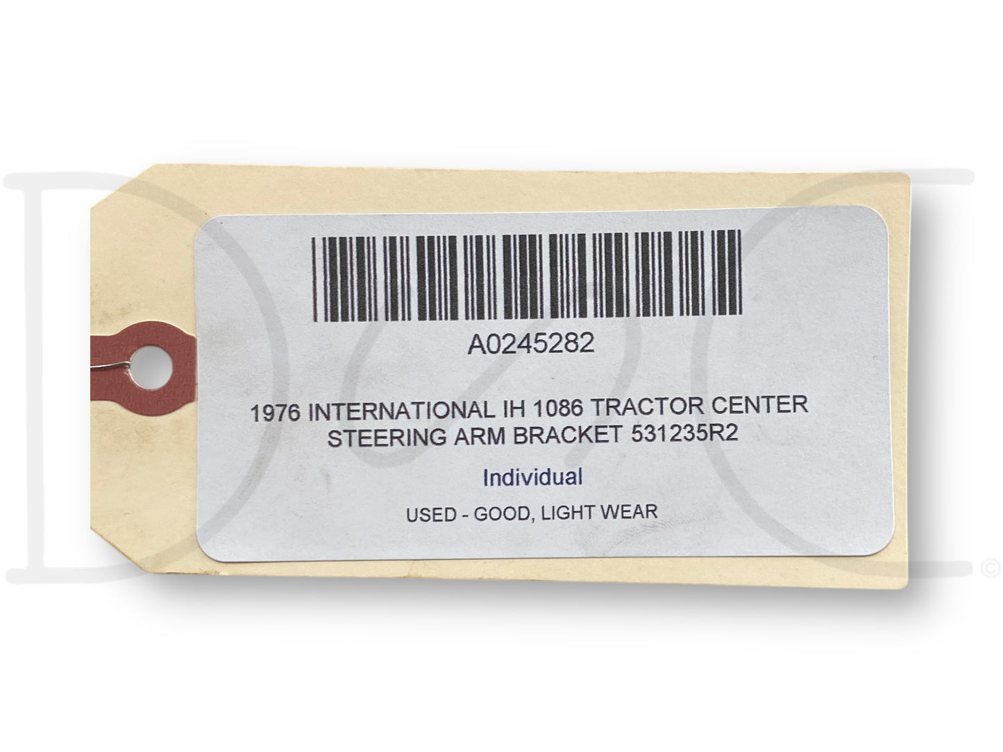 1976 International IH 1086 Tractor Center Steering Arm Bracket 531235R2