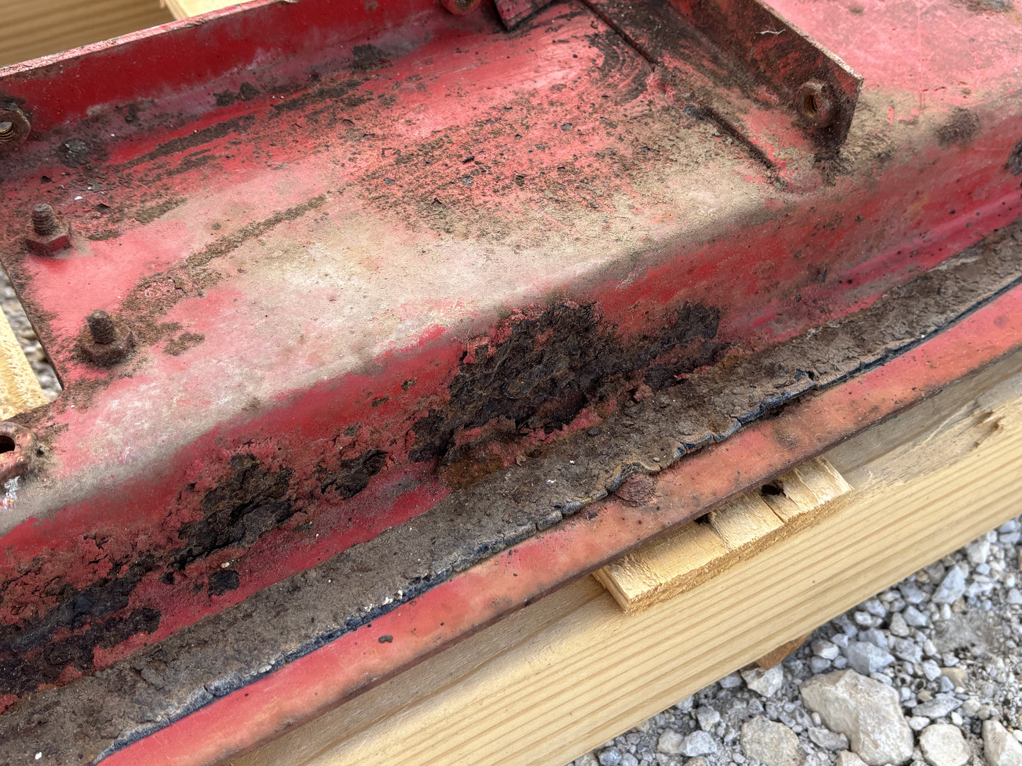 1976 International IH 1086 Tractor Platform Sub Frame Floor 143566C1 104152C5