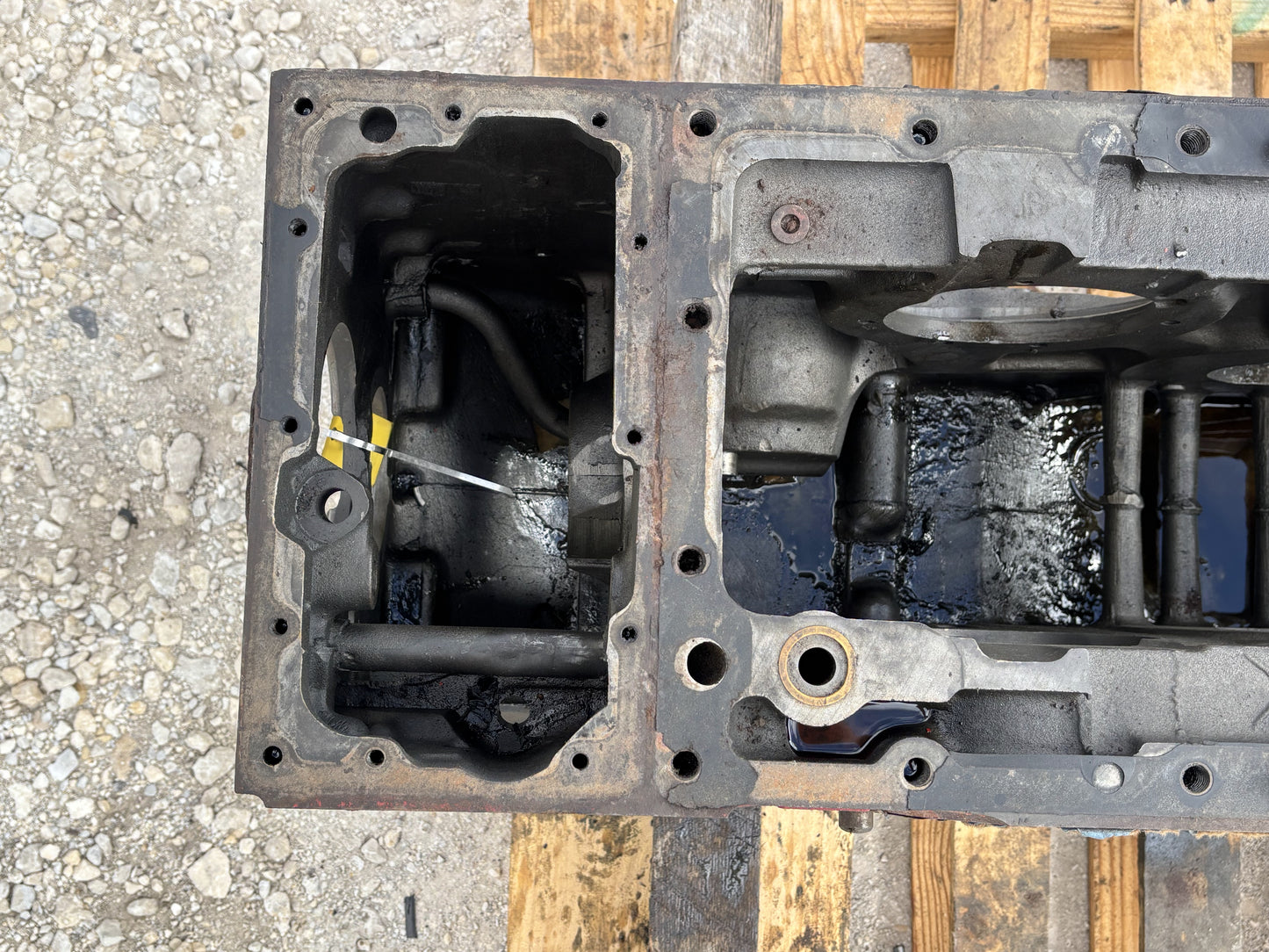 1976 International IH 1086 Tractor Transmission Rear Frame Housing 127910C91