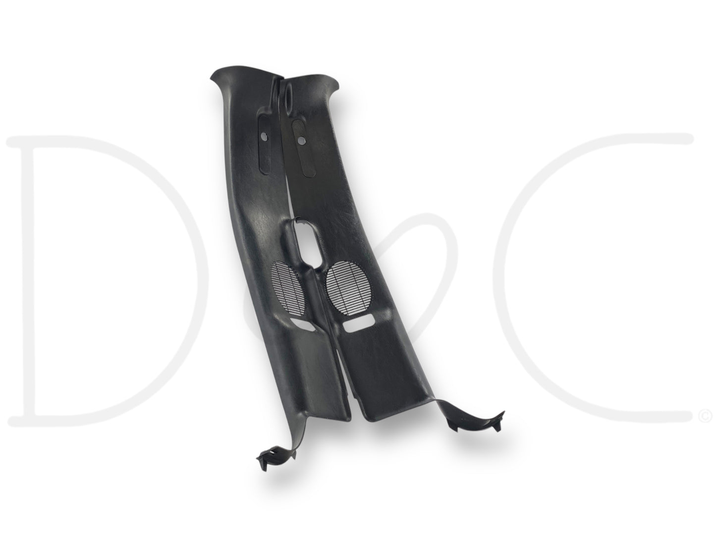 03-07 Ford F250 F350 Crew Cab C-Pillar Trim Panel Set Left Right Black OEM
