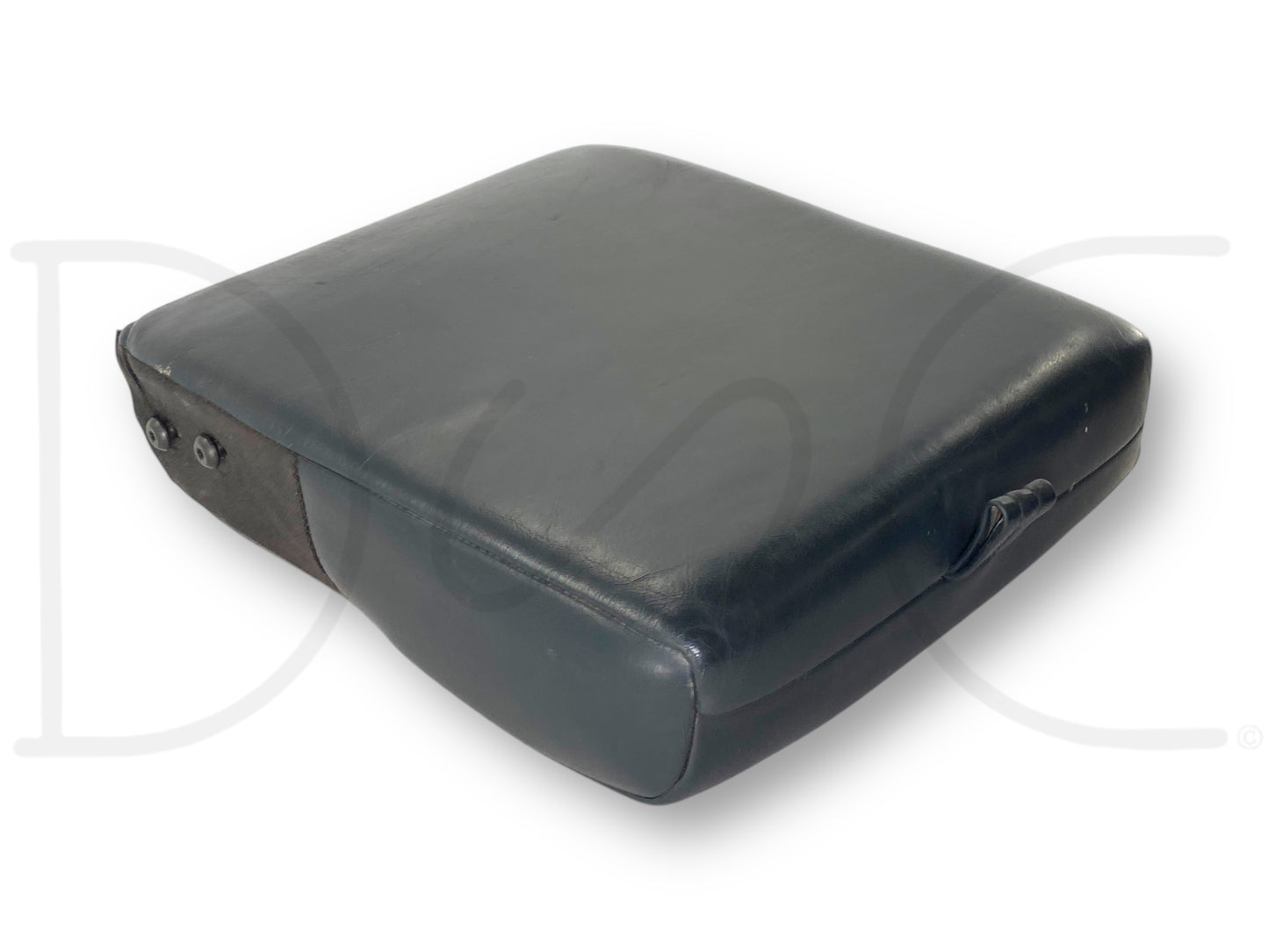 03-10 Ford F250 F350 Rear Back Seat Armrest Arm Rest Cup Holder Black Leather