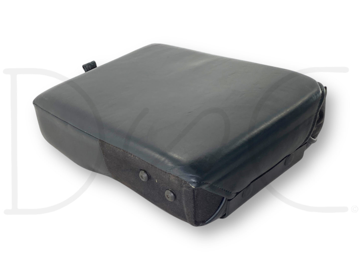 03-10 Ford F250 F350 Rear Back Seat Armrest Arm Rest Cup Holder Black Leather