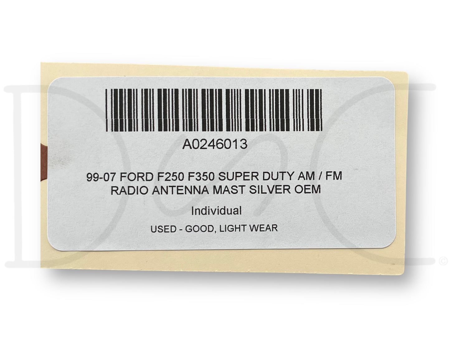 99-07 Ford F250 F350 Super Duty AM / FM Radio Antenna Mast Silver OEM